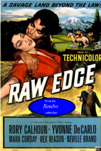 raw edge (1956) MKV, 720P, Ronbo