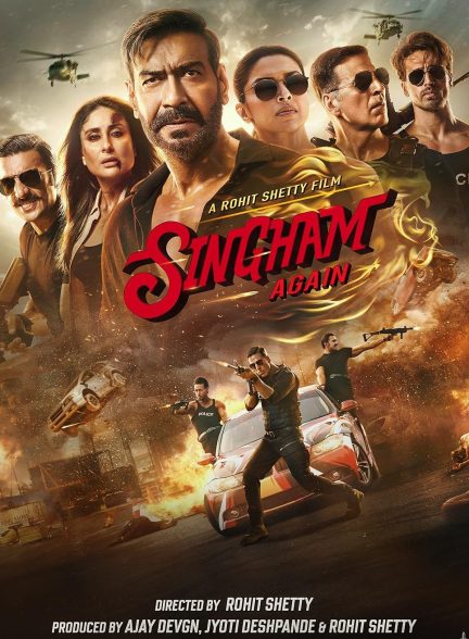 Singham Again (2024) Hindi 720p WEBRip x264 AAC ESub