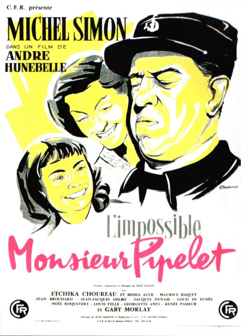 [HDTV 1080p] L’impossible Monsieur Pipelet (1955) – André Hunebel…