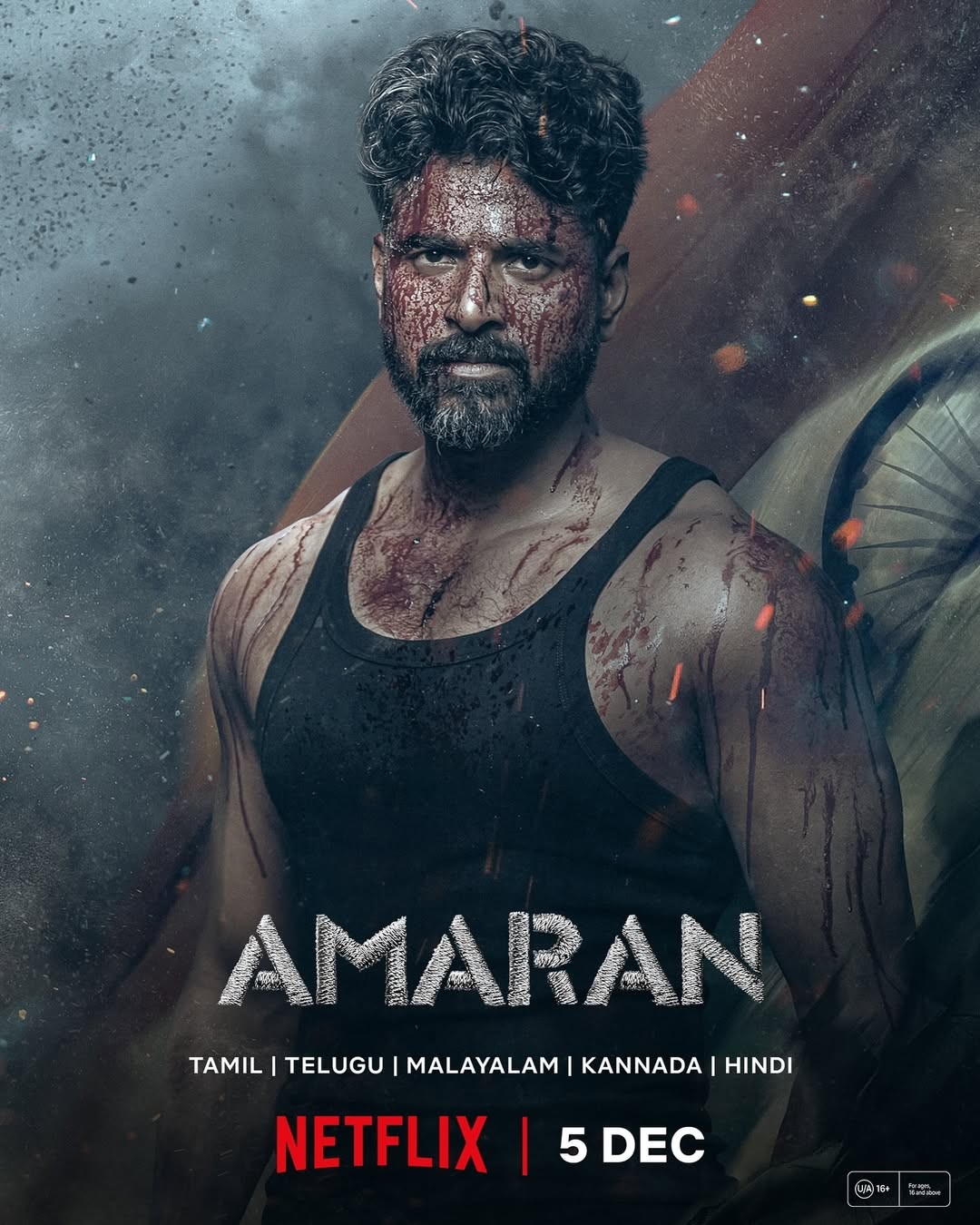 Amaran (2024) 1080p WEBRip x265 AAC [ Hin Mal ] ESub